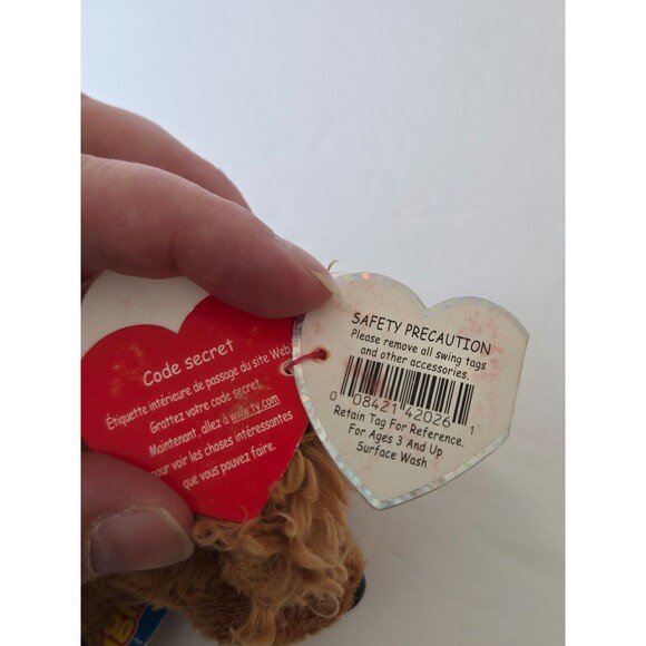 TY Beanie Baby 2.0 - FROLICS the Dog 5.5" NEW with Tags - Picture 9 of 10